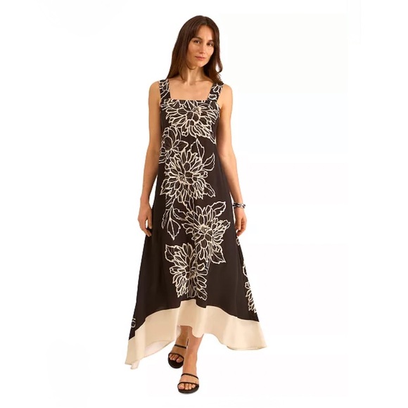 VINCE CAMUTO
Women's Floral Square-Neck Smocked-Back Sleeveless
Maxi Dress Sz M - Picture 2 of 12